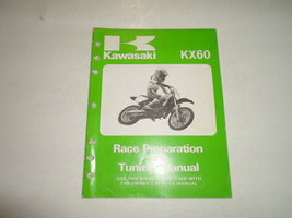 1986 Kawasaki KX60 Race Preparation Tuning Service Manual FACTORY 999201... - $11.94