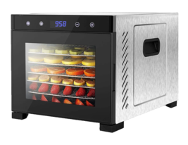 NutriChef Electric 600 Watts Food Dehydrator w/ 6 StainlessSteel Trays N... - €81,02 EUR