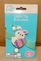 LED Light Up Bracelet Bunny Green On Off Button NIB Age 3 &amp; UP 261P - $2.49