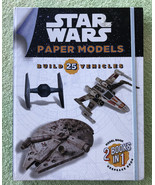 Star Wars Paper Models, build 25 vehicles, 2 books in 1 - €17,47 EUR