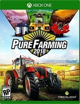 Pure Farming 2018 Xbox One New! Farm Crops, Hayday, Harvest, Real Machines - £12.38 GBP
