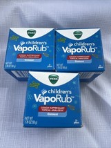 (3) Vicks Children&#39;s VapoRub Topical Cough Suppressant  Analgesic 1.76oz - £5.71 GBP