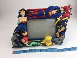 Warner Bros Studio DC Comics 3D Frame Superman Batman Wonder Woman Flash... - $39.59