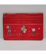 Vintage Red Coupon Caddy Rainbow Brite Stickers - $62.54 CAD