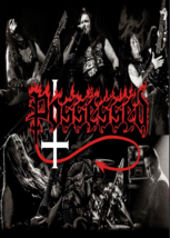 POSSESSED Band 1 FLAG BANNER CLOTH POSTER CD Death Metal - $20.00