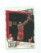 Michael Jordan 1997-98 Upper Deck Collector&#39;s Choice Catch 23 Card #187 - £2.37 GBP