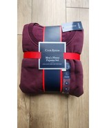 Club Room Men&#39;s 2 PC. Fleece Pajama Set Long Sleeve Crew Neck Size M NWT... - $33.27 CAD