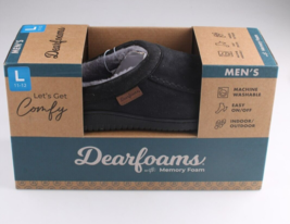 Dearfoams Hommes&#39; W / Mémoire Mousse Intérieur/Extérieur Chausson, Nouve... - $373.68 MXN