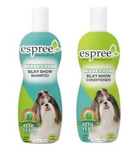 Silky Show Natural Dog Grooming Bathing Shampoo &amp; Conditioner Kit 12 oz ... - £30.16 GBP