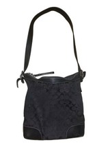 Coach Black LEATHER/CANVAS Tote Handbag Purse G2K-6346 - £18.98 GBP