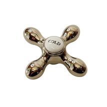 Kingston KBH1796AXC Brass Cold Metal Cross Handle 3/8&quot; X 16PT - Polished... - $26.90