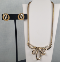 Vintage Trifari Crystal Baguette Rhinestone Place Vendome Necklace Clip-... - $244.27