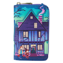 Hocus Pocus Sanderson Sisters&#39; House Glow Zip Around Wallet - £48.01 GBP