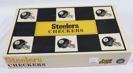 VINTAGE 1993 Pittsburgh Steelers Dallas Cowboys Checkers Game - £23.34 GBP