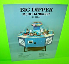 Big Dipper Arcade Flyer Merchandiser Original Game Vintage Retro Artwork Promo - $18.00