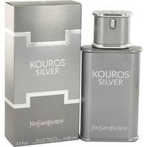 Yves Saint Laurent Kouros Silver Cologne 3.4 Oz Eau De Toilette Spray image 2