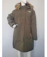 THE NORTH FACE WOMEN ARCTIC PARKA DOWN WINTER JACKET NEW TAUPE GREEN siz... - $280.67 CAD