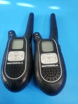 Set of 2 Motorola Walkie Talkie 2-way radio SX780R 24-Mile 22-Channel  - £35.03 GBP