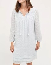 NWT Anthropologie Carraroe Peasant Dress XS XXS Sky Blue One September W... - $44.99