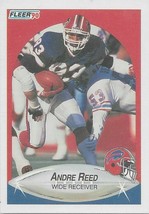 Andre Reed 1990 Fleer #119 Buffalo Bills - £1.35 GBP