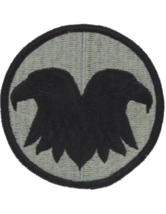 ACU PATCH - ARMY RESERVE COMMAND WITH HOOK &amp; LOOP NEW :KY23-10 - $3.13