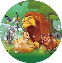  The Lion  Simba Boy Birthday Party Decoration Balloon Set Straw Paper Cup Plate - £113.76 GBP
