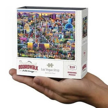 Las Vegas Strip 210 Piece Mini Personal Jigsaw Puzzle 9 x 11&quot; Dowdle Boa... - $365.81 MXN