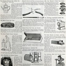 Wonderful Christy Knives 1894 Victorian Advertisement Kitchen Accessorie... - $562.94 MXN