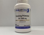 Patient One Evening Primrose Oil 1000mg Cold Pressed Softgels 60 Ct Exp ... - $19.75
