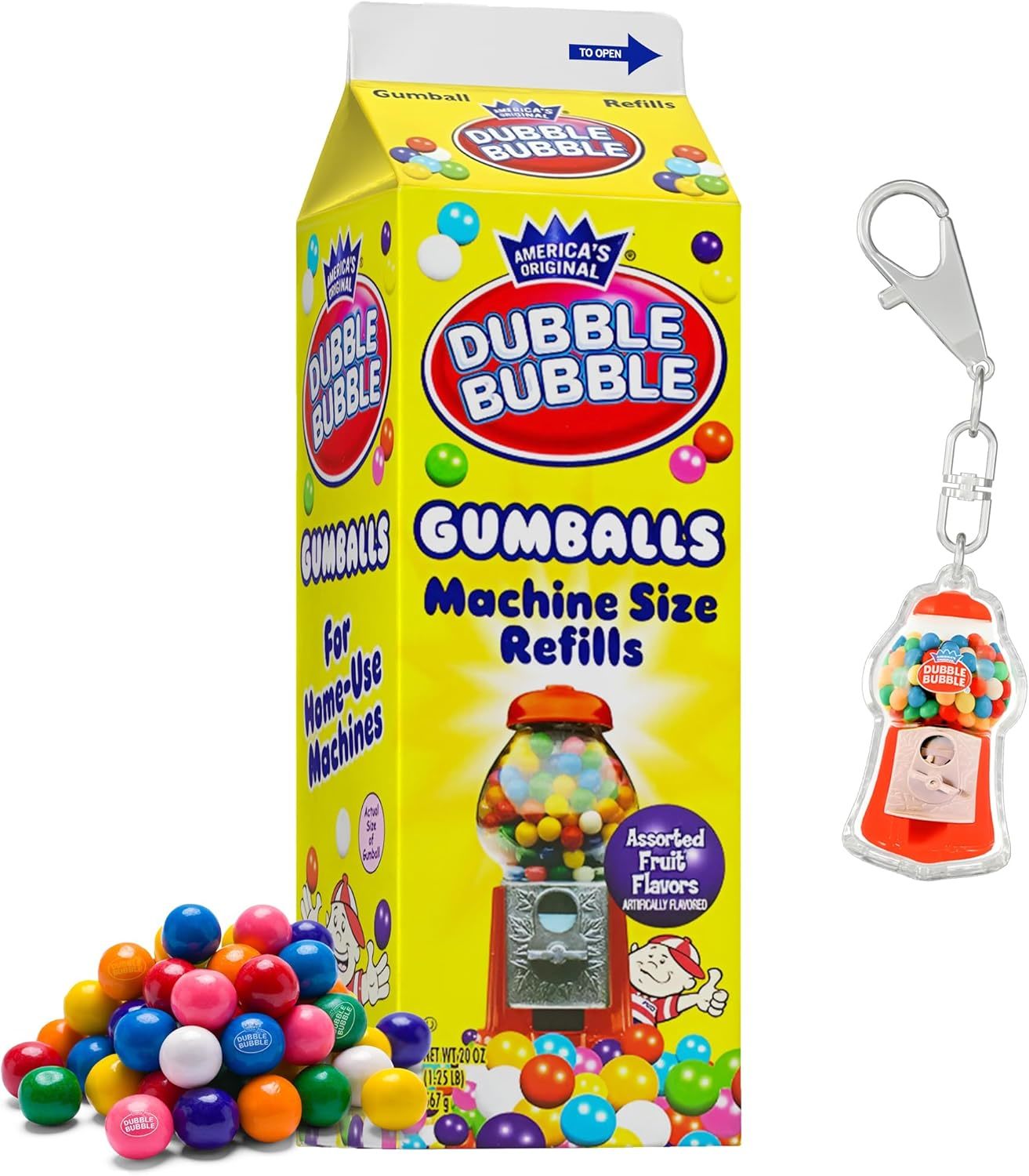 Playo Gumballs For Gumball Machine - Refill Bubble Gum 20-Ounce - Carton... - $36.99