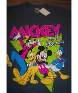 WALT DISNEY MICKEY MOUSE GOOFY DONALD DUCK PLUTO T-Shirt MENS LARGE NEW ... - $19.80