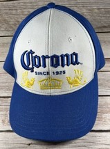 Corona Extra Beer Embroidered Logo Snapback Hat Blue Adjustable Cap - £9.73 GBP