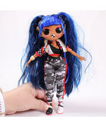 LOL Surprise OMG Downtown BB Girl Doll Blue Hair Camo MGA Entertainment ... - €8,23 EUR