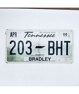 2008 United States Tennessee Bradley County Passenger License Plate 203 BHT - €12,79 EUR
