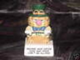 Enesco Garfield W.C Fields Ceramic Figurine Rare - £38.99 GBP