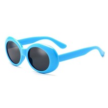 For Women Funny Chunky Oval Mirror Glasses Female Male Sunglasses Glasses - £21.57 GBP