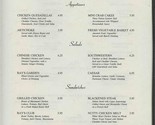 Ray&#39;s Grill Menu Tampa Avenue Northridge California 1990&#39;s - $17.80