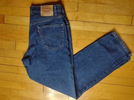 Vtg LEVI&#39;S 550 Jeans Relaxed Fit 550-0216 USA Made Men&#39;s W 36 L 32 - £31.96 GBP