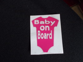 Baby on Board - Vinyl Sticker - 4 x 4 - $2.97