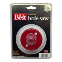 Do it Best 336684 Bi-Metal Hole Saw 3-1/8 in Cutting Depth 1-1/2 in - £14.70 GBP