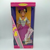 1996 French Barbie Second Collectors Edition Mattel Dolls of the World NIB NOS - £14.39 GBP