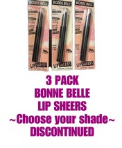3 Pack Bonne Bell Lip Sheers Slimline Lipstick Discontinued~choose your ... - $14.75+