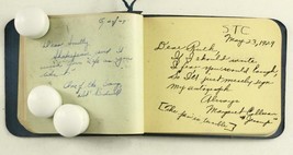 Vintage Paper Autograph Book ESSTC East Stroudsburg State Teachers Colle... - $24.66
