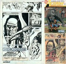 Action Comics Weekly 630 Tom Mandrake Original Art Title Splash Page Teen Titans - £478.65 GBP