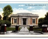 Case Memorial Library Auburn New York NY UNP WB Postcard M19 - $2.92