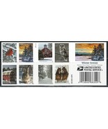 Mint US Winter Scenes Booklet Pane of 20  (MNH) - €13,72 EUR