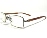 Oliver Peoples Eyeglasses Frames Ruston AG/MYB Brown Gold Rectangular 52... - $46.38