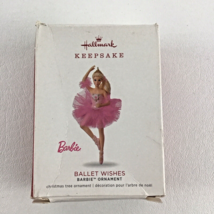 Hallmark Keepsake Christmas Ornament Barbie Ballerina Ballet Wishes 2018 New #2 - £31.43 GBP