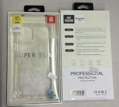 New Fashion Super Slim Clear Phone Back Case for Apple iPhone 12 Pro - £5.60 GBP