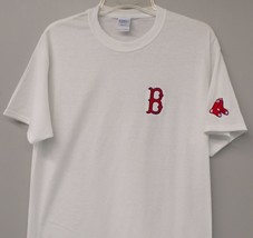 Boston Red Sox MLB Baseball Embroidered T-Shirt S-6XL, LT-4XLT New - $21.03+